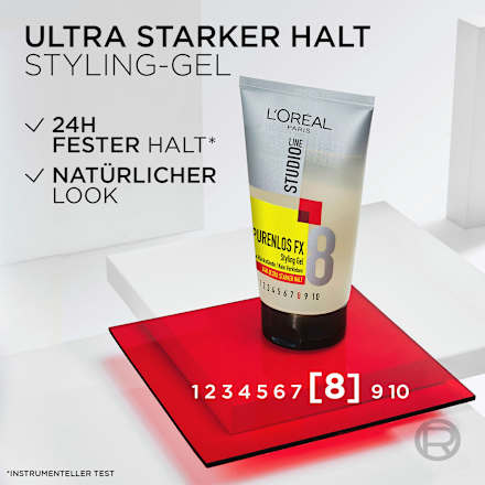 Spurenlos FX Styling Gel Ultra Starker Halt L'ORÉAL PARiS STUDIO LINE