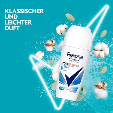 Antitranspirant Deo Roll-on Nonstop Protection Cotton Dry Rexona