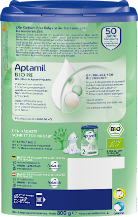Anfangsmilch Pre von Geburt an Aptamil