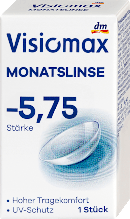 Soczewka kontaktowa miesięczna -5,75 VISIOMAX