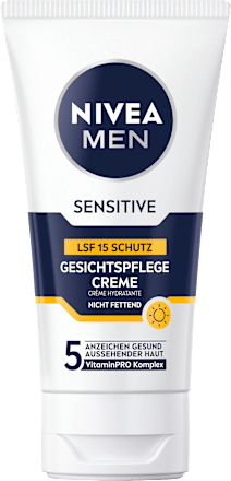 Gesichtscreme sensitive, LSF 15 NIVEA MEN