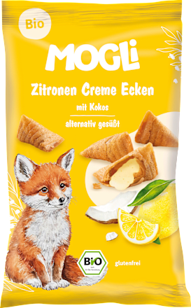 Kinderkekse Zitronen Creme Ecken mit Kokos, ab 3 Jahren MOGLi