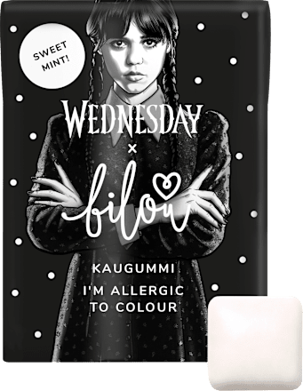 Kaugummi, Wednesday I'm Allergic To Colour, zuckerfrei  bilou