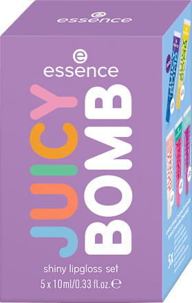 Lipgloss Juicy Bomb Set 5tlg 02 Sweet & Glossy! essence