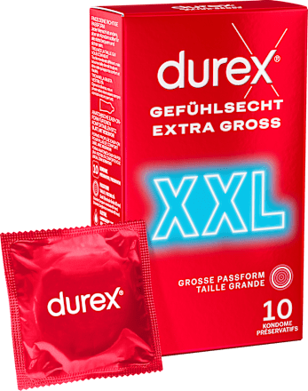 Kondome Gefühlsecht XXL Durex
