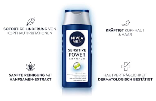 Shampoo Sensitive Power NIVEA MEN