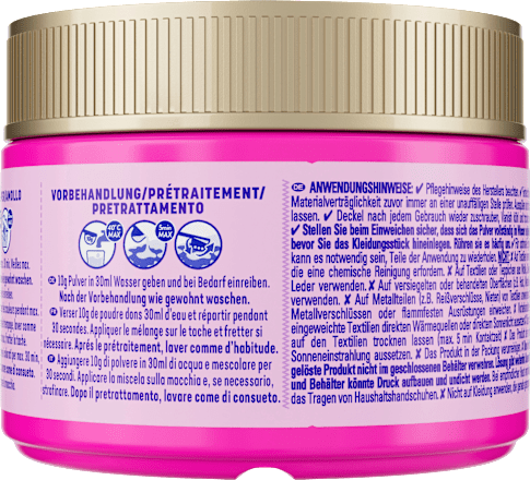 Fleckenentferner Pulver Oxi Action Pink Vanish