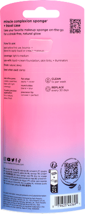 Miracle Complexion Sponge + Case Set 2tlg REAL TECHNIQUES