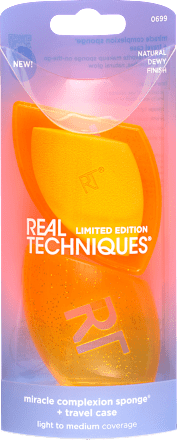 Miracle Complexion Sponge + Case Set 2tlg REAL TECHNIQUES