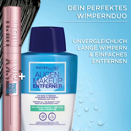Mascara Lash Sensational Sky High Waterproof Black MAYBELLINE NEW YORK