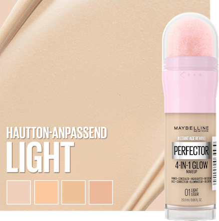 Foundation Instant Perfector Glow 4in1, 01 Light  MAYBELLINE NEW YORK