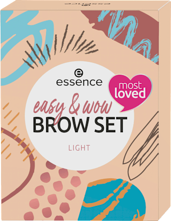 Geschenkset Easy & Wow Brow Light 3tlg essence