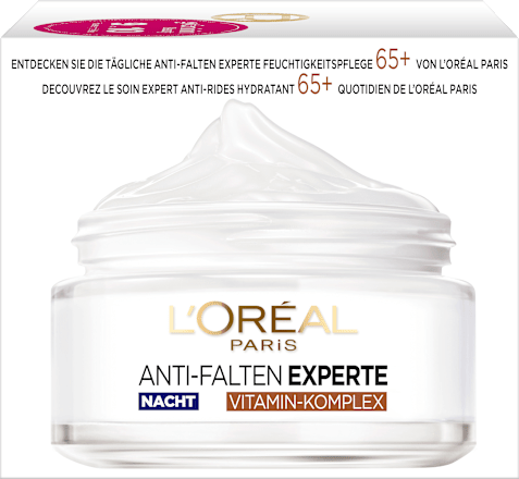 Anti Falten Nachtcreme Experte 65+ L'ORÉAL PARiS