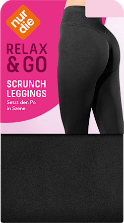 Leggings Scrunch schwarz Gr. 32/34 nur die