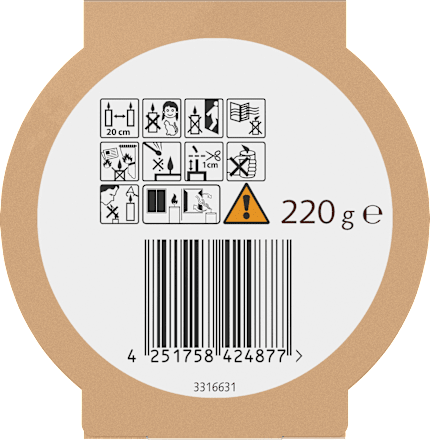 Duftkerze im Glas Französische Vanille & Kokosnuss 220 g AirWick