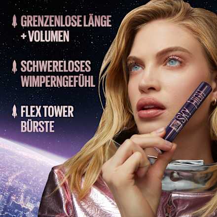 Mascara Lash Sensational Sky High Plum Twilight, dunkelviolett  MAYBELLINE NEW YORK