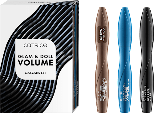 Glam & Doll Volume set od 3 maskare CATRICE