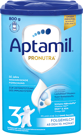 Folgemilch 3 Pronutra ab dem 10. Monat Aptamil