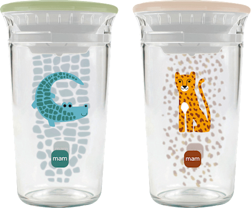 Trinklernbecher Easy to Drink Cup Krokodil/Tiger 290 ml  mam