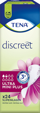 discreet Slipeinlagen Inkontinenz Ultra Mini Plus TENA