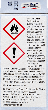 Desinfektionstücher, Reisegröße Denkmit