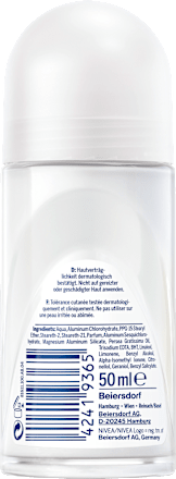 Antitranspirant Deo Roll-on dry comfort NIVEA