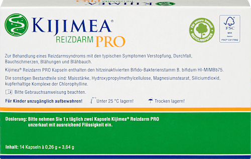 Reizdarm PRO Kapseln KIJIMEA