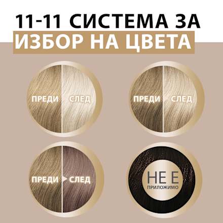 Боя за коса Creme Supreme - Nr. 11-11 Хладно ултра светло русо Schwarzkopf CREME SUPREME