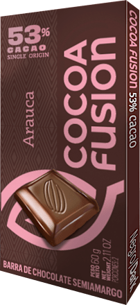 Ciocolată neagră Arauca 53% cacao COCOA FUSION