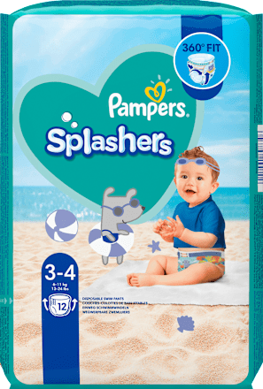 Úszópelenka midi 6-11 kg Pampers Splashers