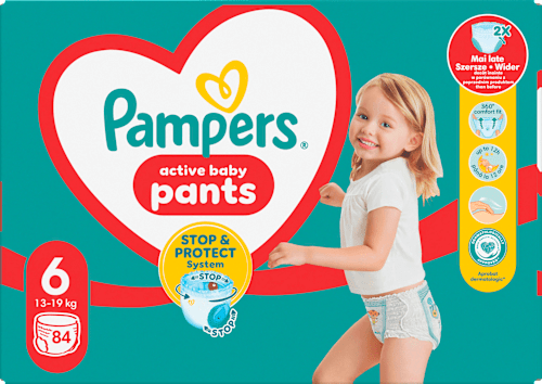 Bugyipelenka 13-19kg, 6-os méret, mega csomag Pampers