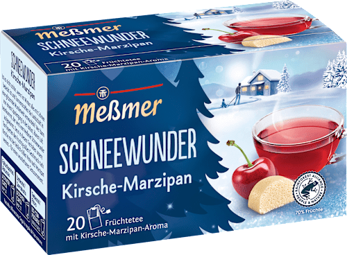 Früchtetee Schneewunder Kirsche-Marzipan (20 Beutel) Meßmer