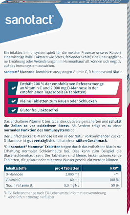 Mannose Plus sanotact