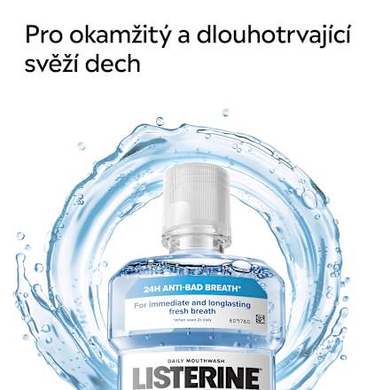 ústní voda Fresh Breath+ Listerine