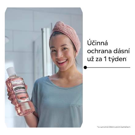 ústní voda Gum Protection+ Listerine