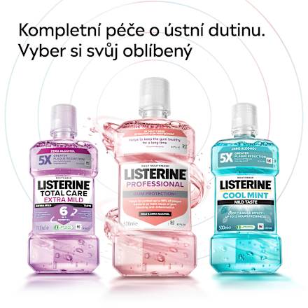 ústní voda Gum Protection+ Listerine