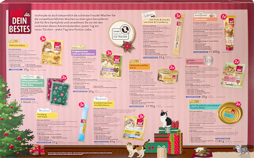 Calendar Advent pentru pisici Dein Bestes