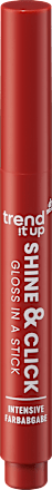 Lippenstift Shine & Click 060 Dark Cherry Red trend !t up