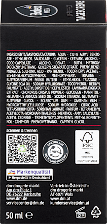 Férfi arckrém, Lift Effect Balea MEN