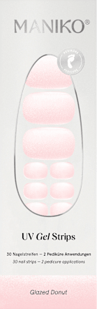 UV Nagelfolien Pediküre Glazed Donut  Maniko