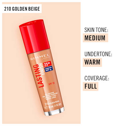 Podkład LASTING FINISH 210  RIMMEL LONDON