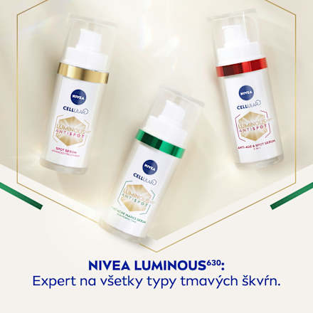 Pleťové sérum proti tmavým škvrnám po akné Cellular Luminous 630° Antispot NIVEA