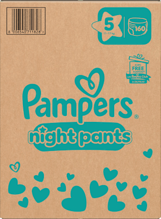 Baby Pants night Gr. 5 (12-17 kg) Monatsbox Pampers