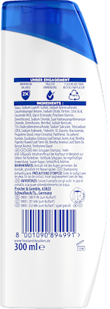 Anti-Schuppen Shampoo Juckende Kopfhaut head&shoulders