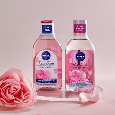 Dvojfázová čistiaca micelárna voda Rose Touch NIVEA