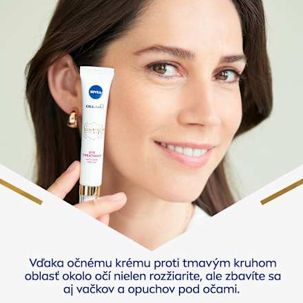 Očný krém proti pigmentovým škvrnám Cellular Luminous 630° NIVEA