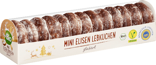 Norimberské Eliškine mini medovníčky - glazované dmBio