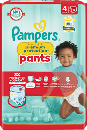 Windeln Baby Pants Premium Protection Gr. 4 Maxi (9-15 kg) Pampers
