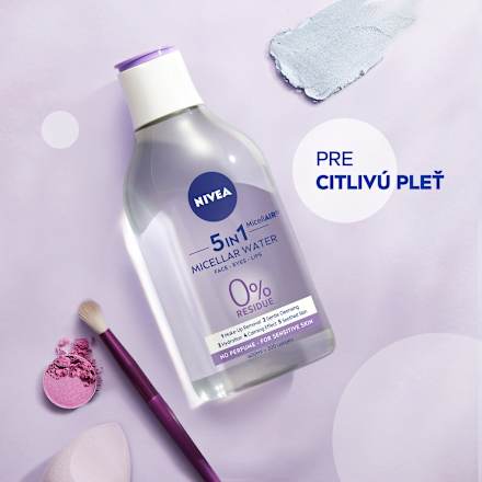 Upokojujúca micelárna voda pre citlivú pleť NIVEA