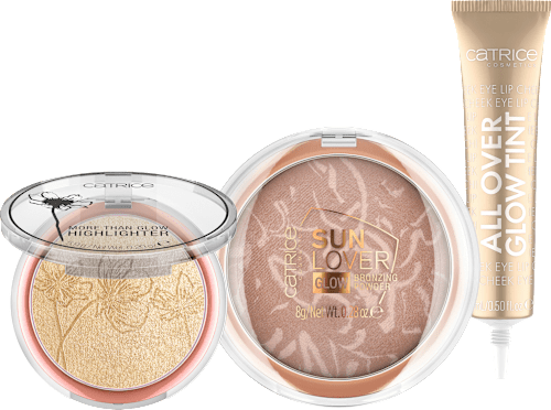 set na obličej More Than Glow Face Set Gold CATRICE
